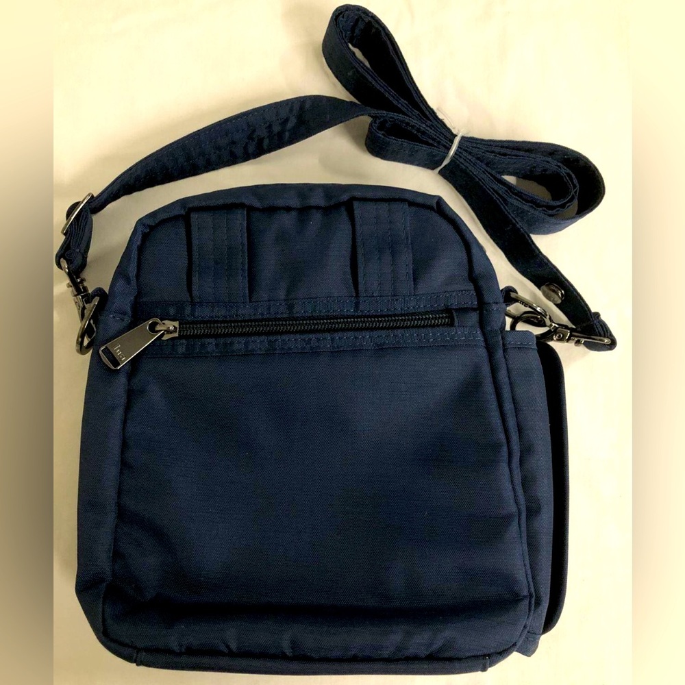 NEW Lug Flapper SE Convertible Crossbody Bag - Navy Blue Casual - Picture 5 of 9